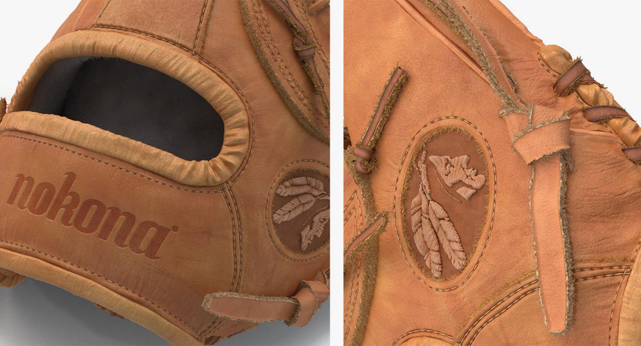 3D model Baseball Gloves and Ball Collection