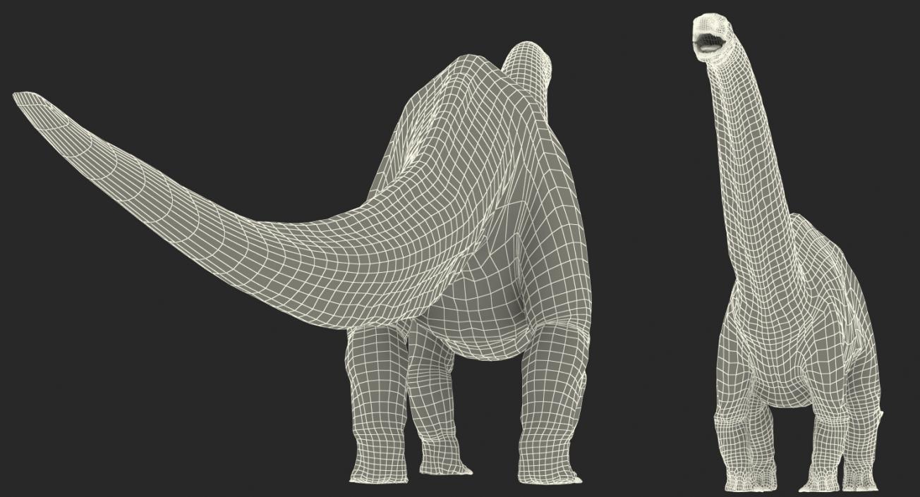 3D model Apatosaurus Dinosaur