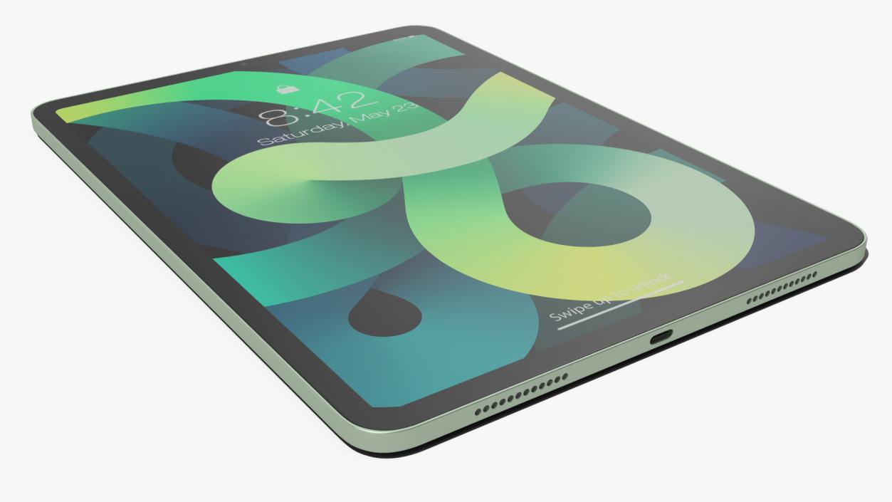 Apple iPad Air 4 2020 Green 3D