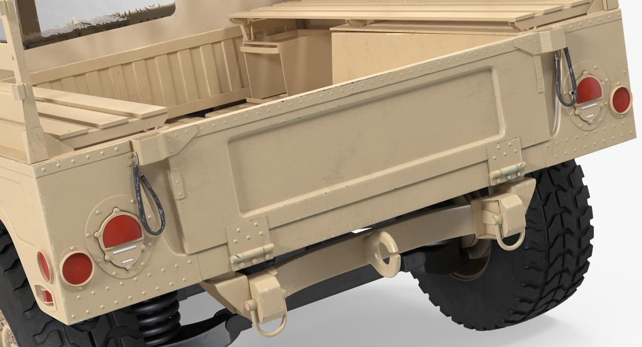 Military Cargo Troop Carrier HMMWV m1038 Desert 3D