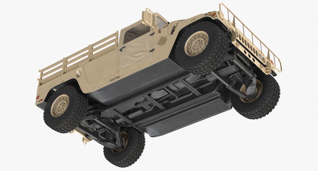 Military Cargo Troop Carrier HMMWV m1038 Desert 3D