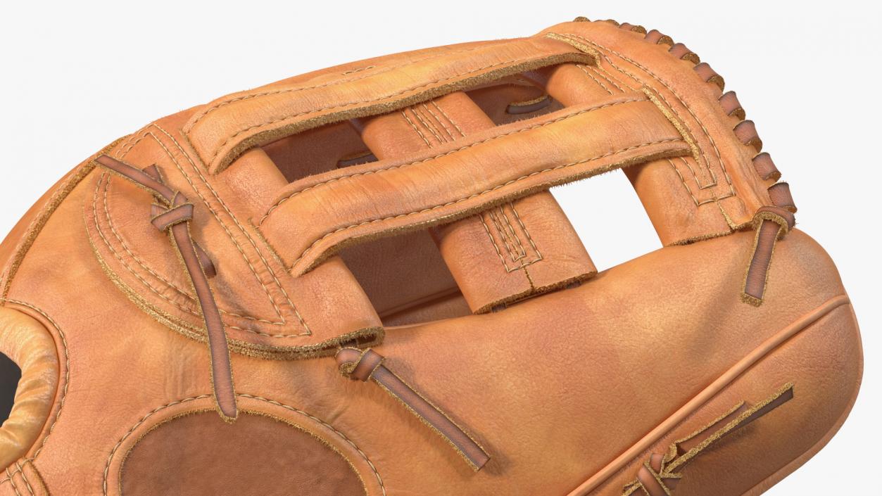 Pro Series Baseball Glove Fur 3D model