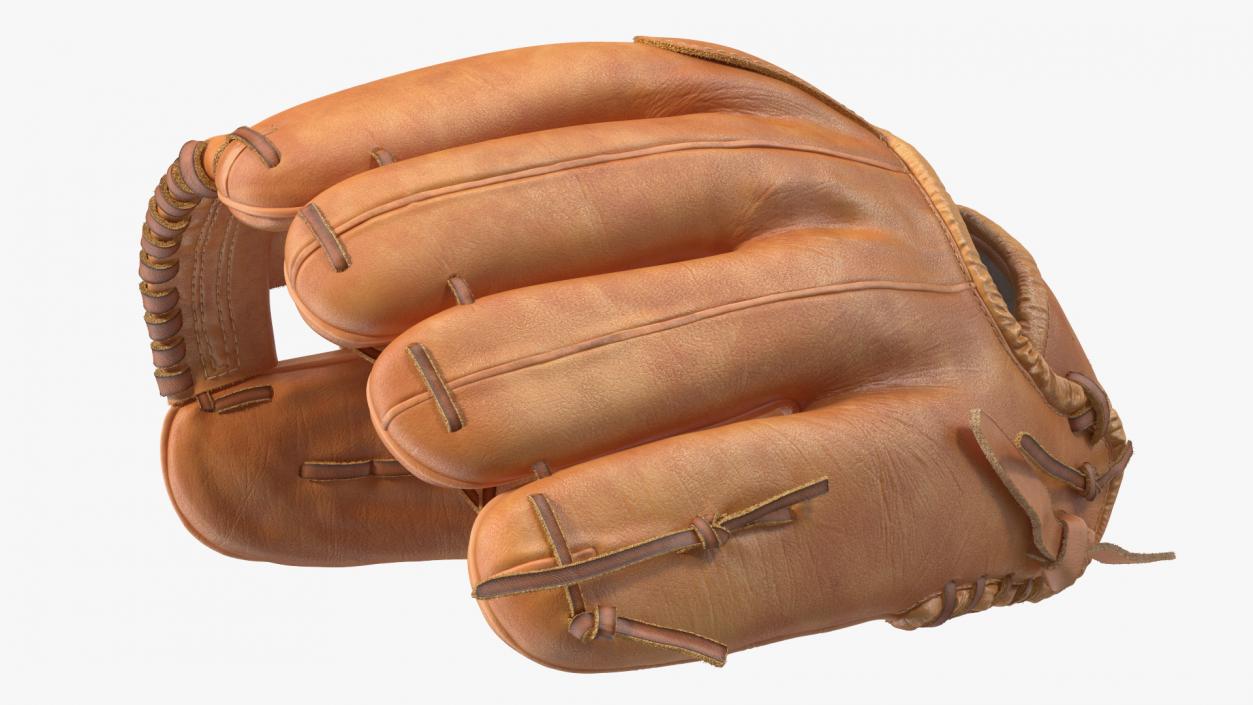 Pro Series Baseball Glove Fur 3D model