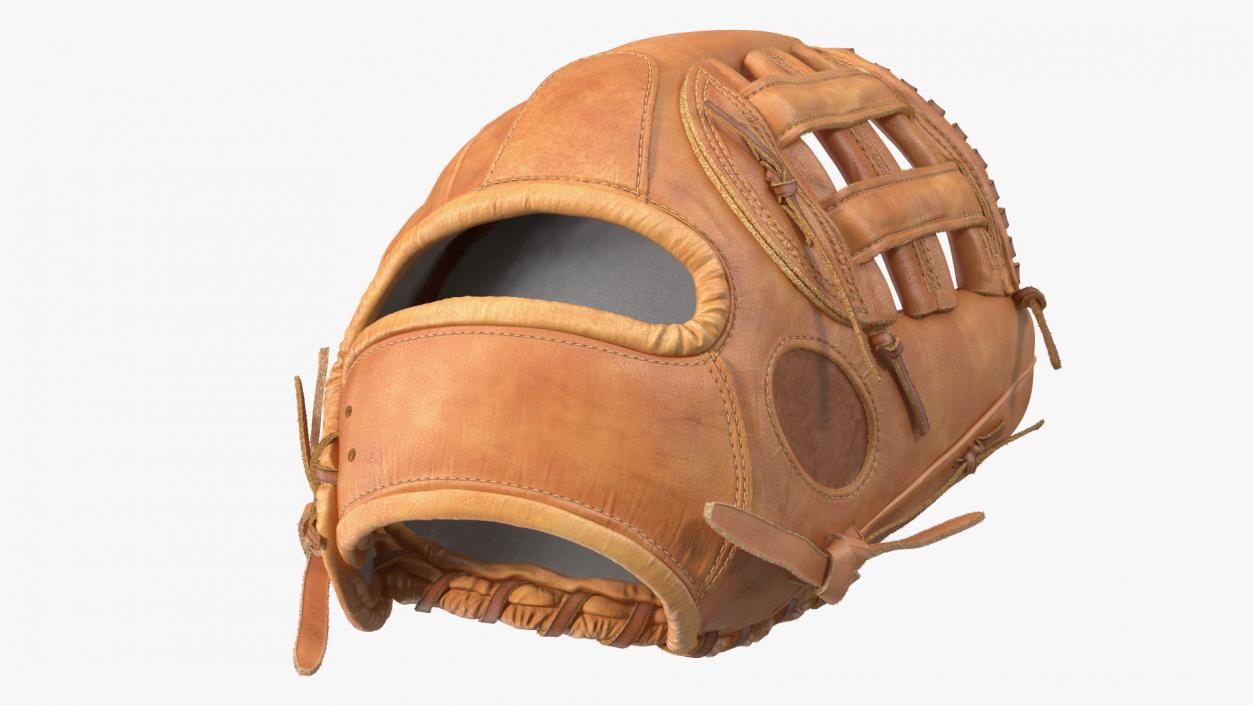 Pro Series Baseball Glove Fur 3D model