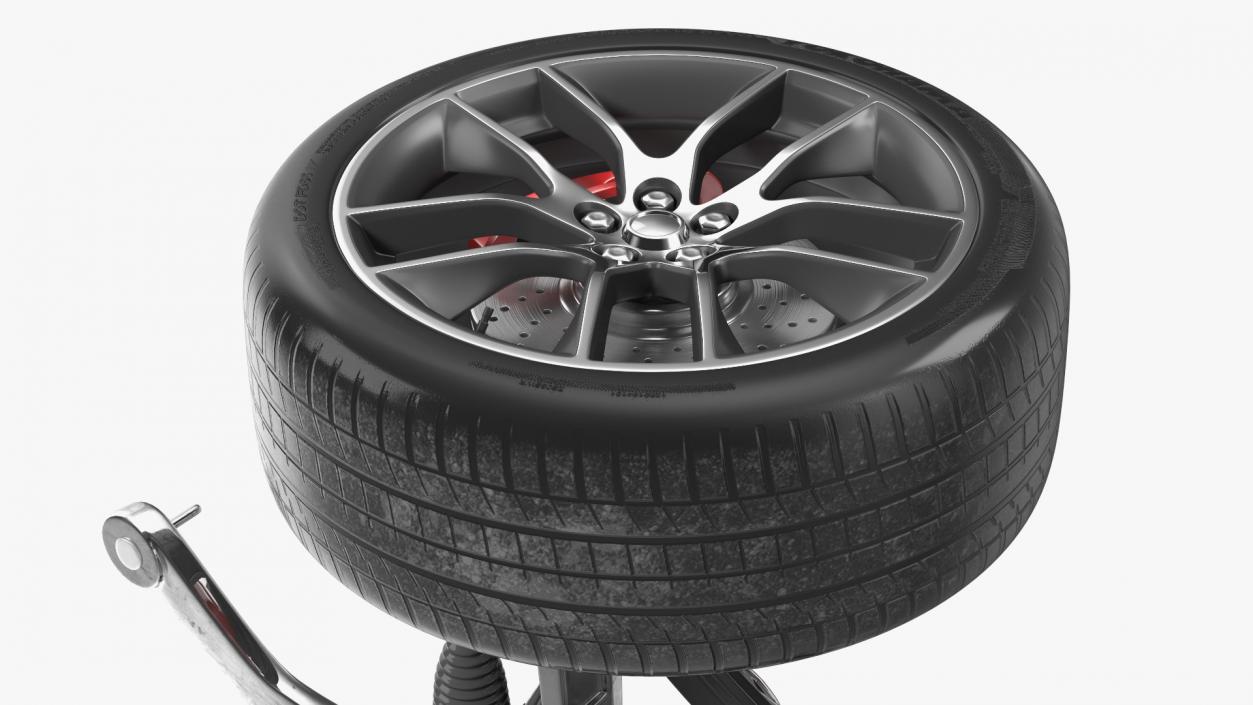 3D Car Suspension System 2 model