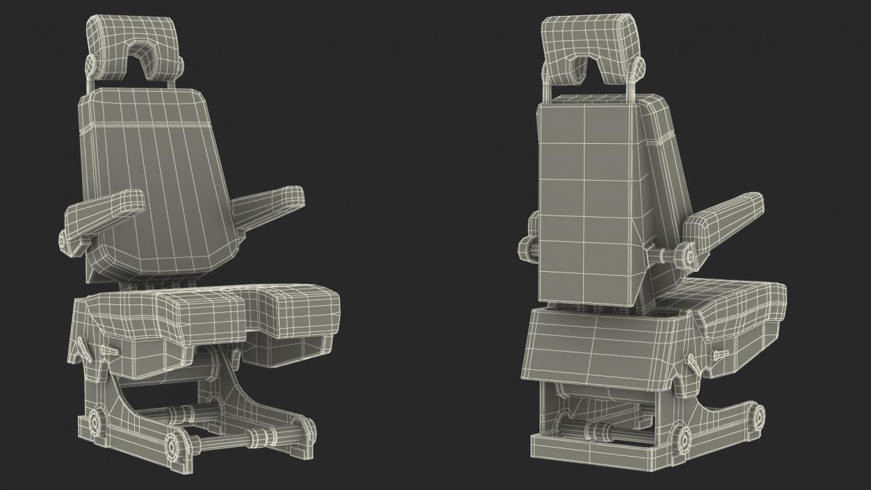 Pilot Seats Collection 2 3D model