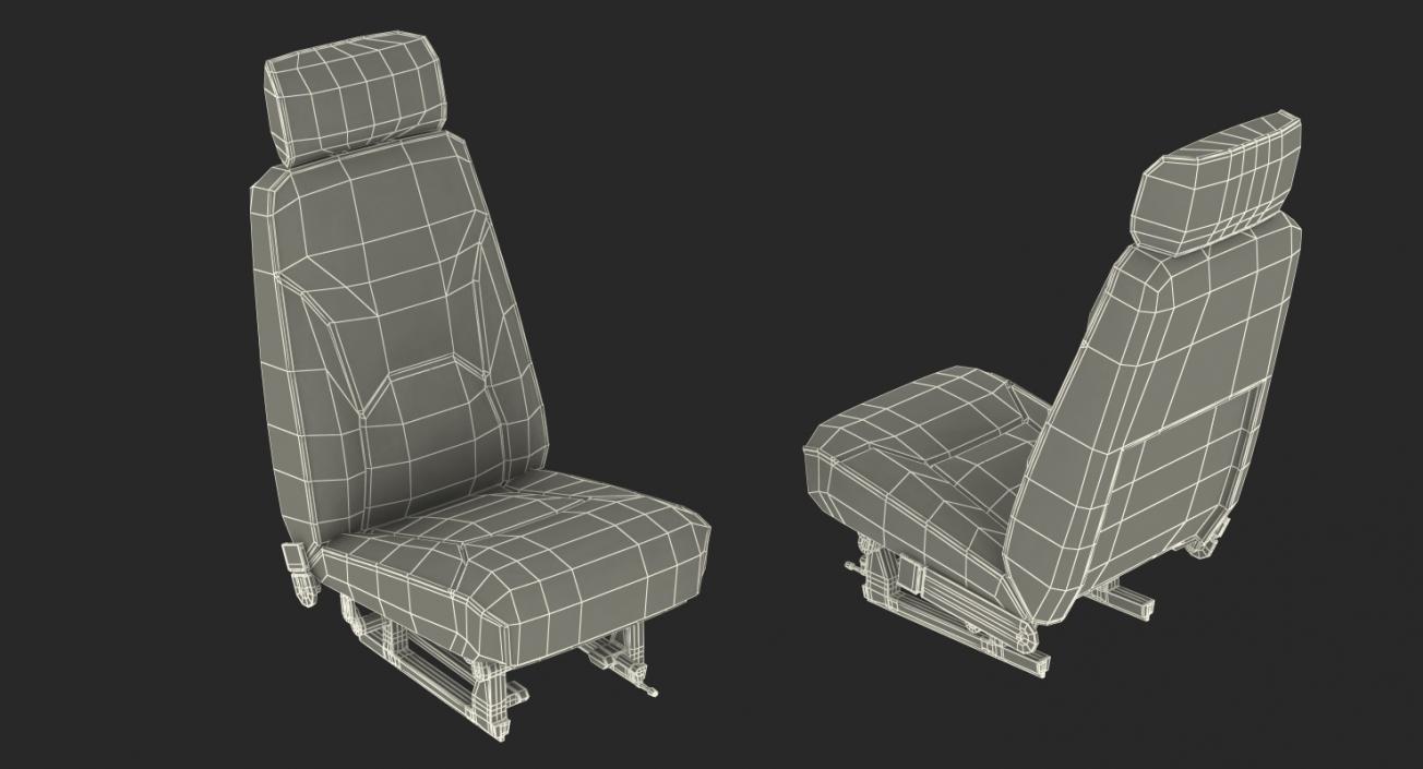 Pilot Seats Collection 2 3D model