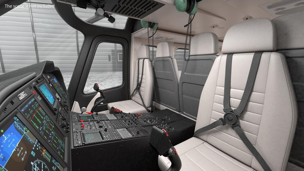 Pilot Seats Collection 2 3D model