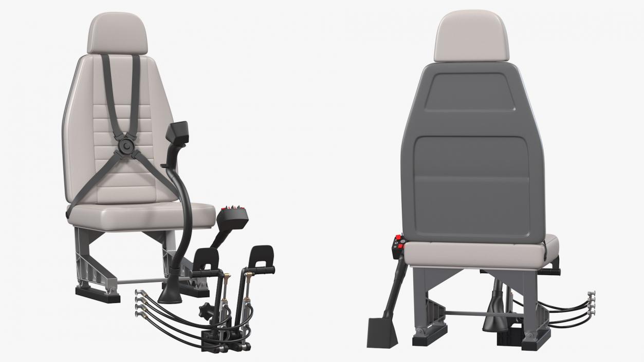 Pilot Seats Collection 2 3D model