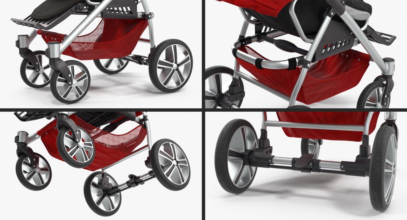 3D model Baby Buggy