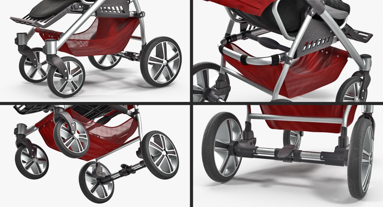 3D model Baby Buggy