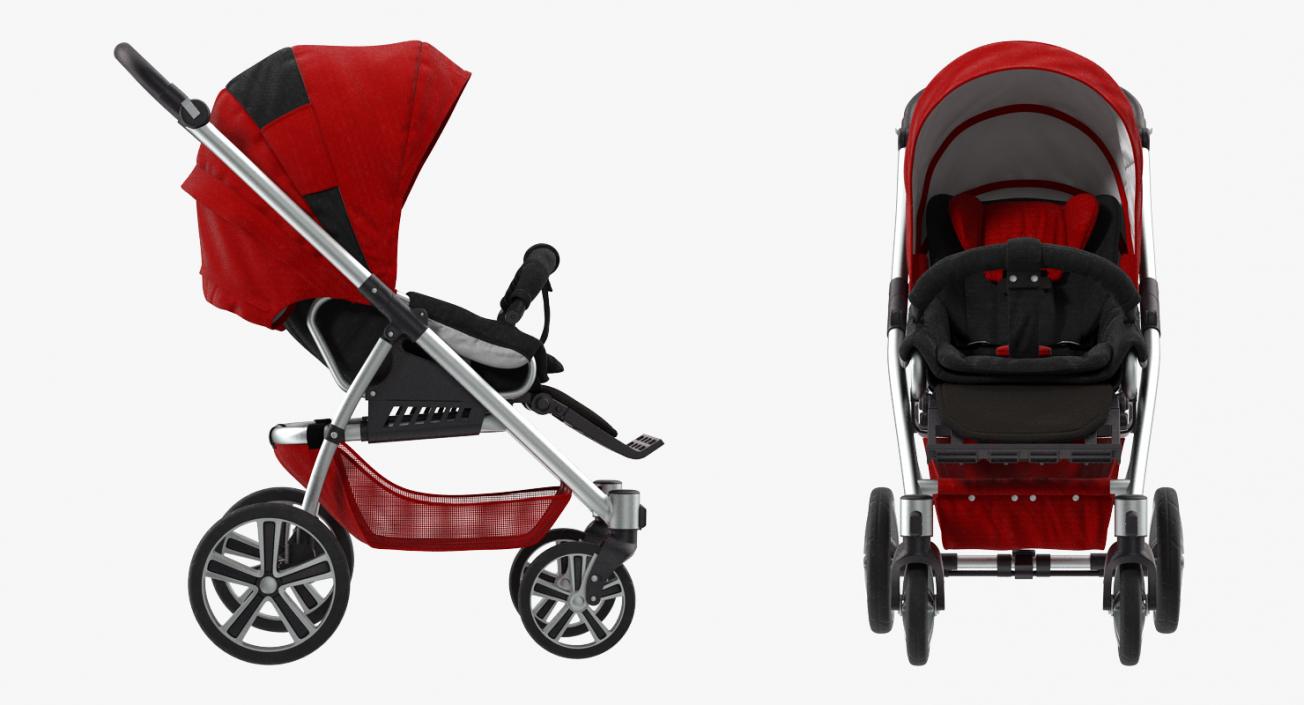 3D model Baby Buggy