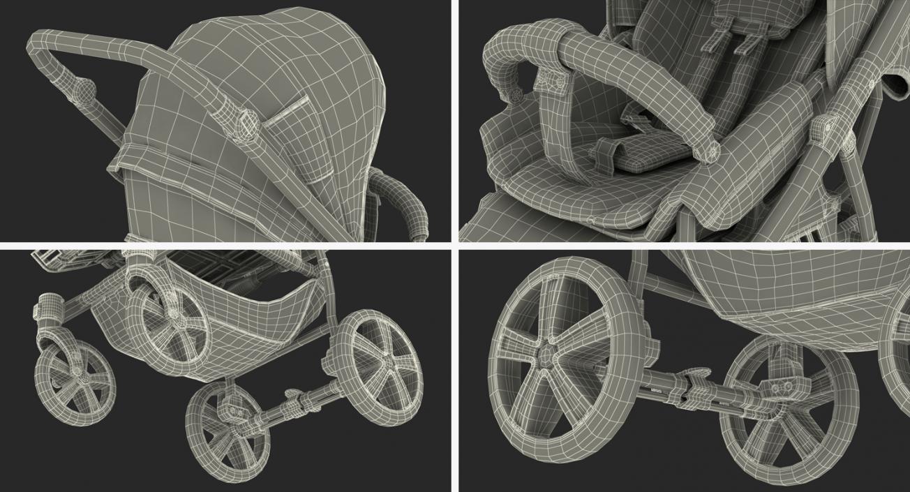 3D model Baby Buggy