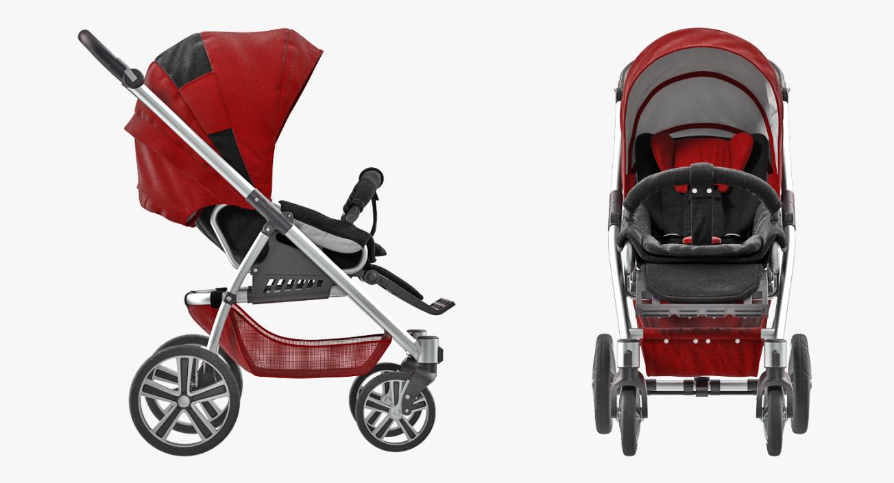 3D model Baby Buggy