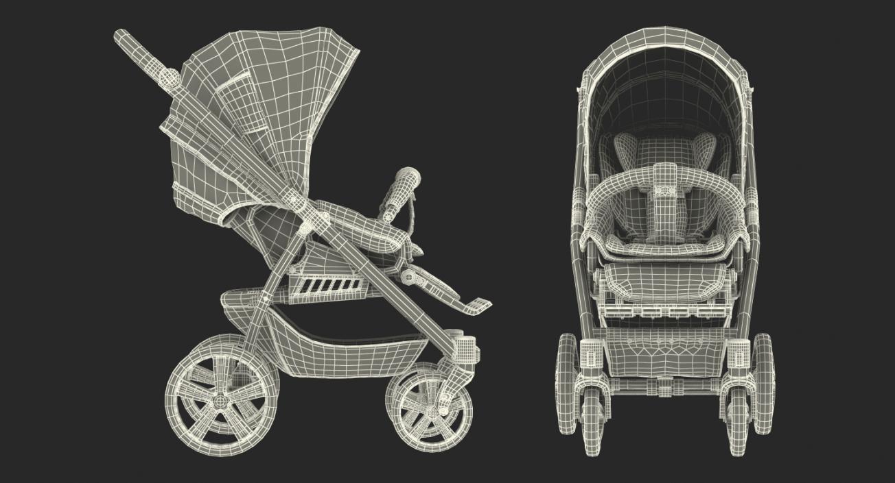 3D model Baby Buggy