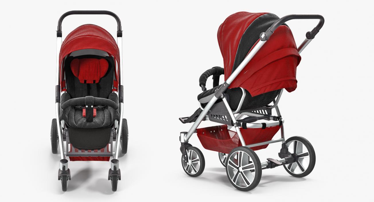 3D model Baby Buggy