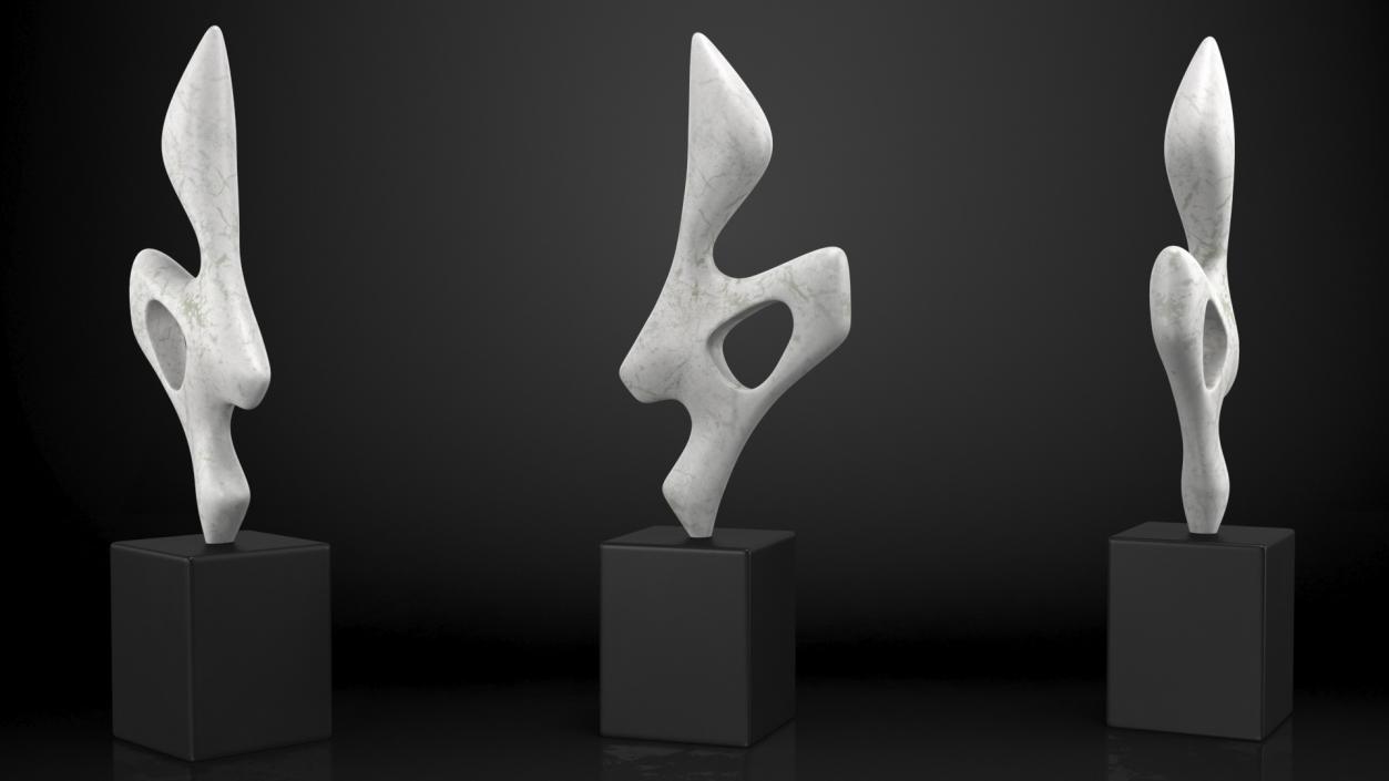 Home Decor Sculpture Marble 3D