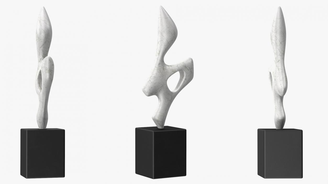 Home Decor Sculpture Marble 3D