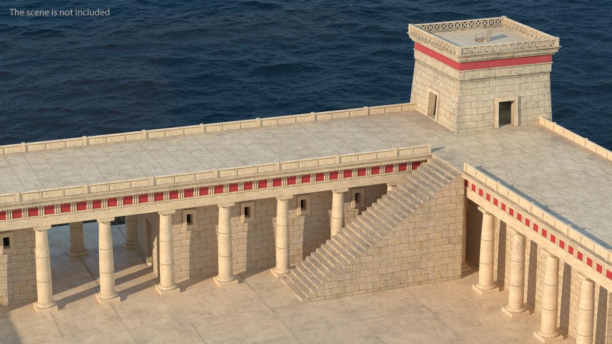 3D model Lighthouse of Alexandria Foundation