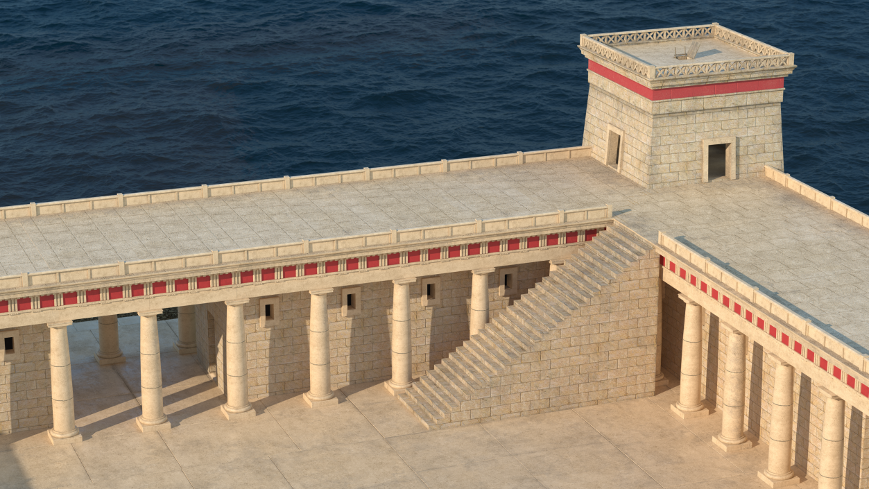 3D model Lighthouse of Alexandria Foundation