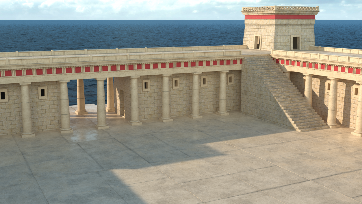 3D model Lighthouse of Alexandria Foundation