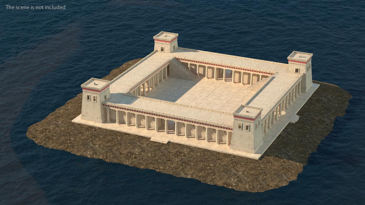 3D model Lighthouse of Alexandria Foundation