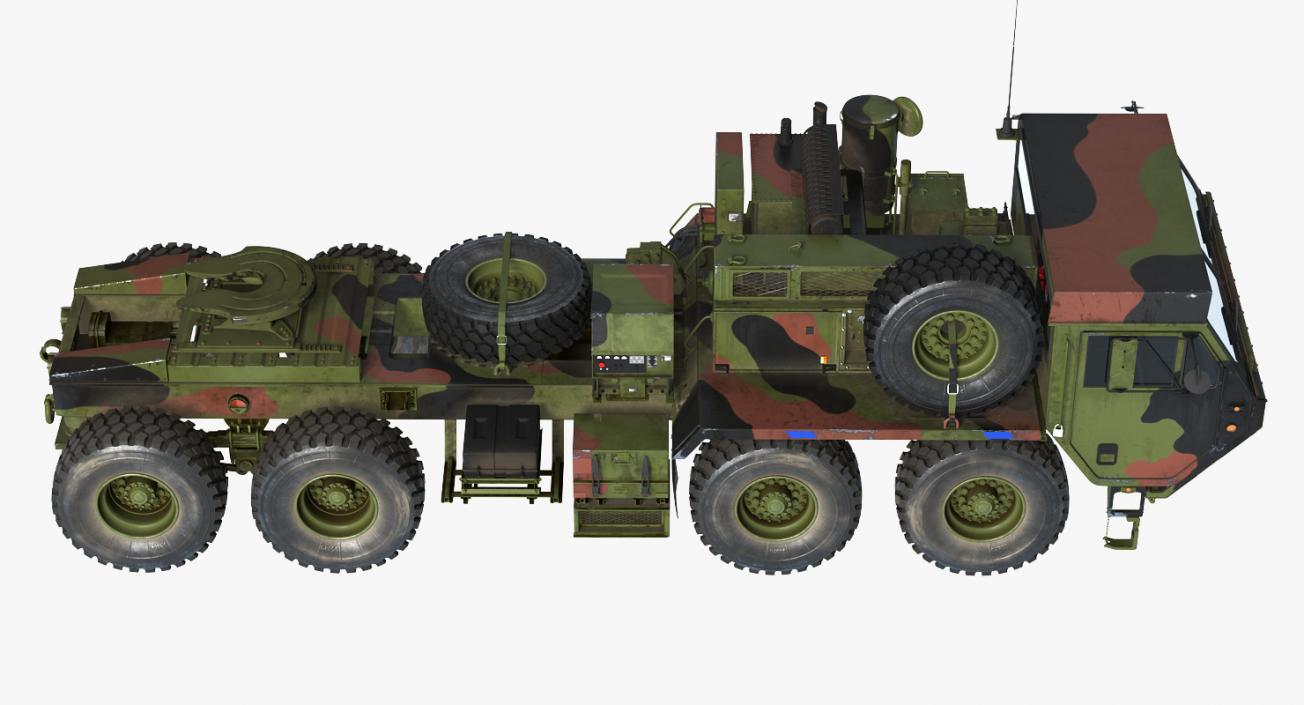 Military Rocket Launcher Vehicles Collection 3D model