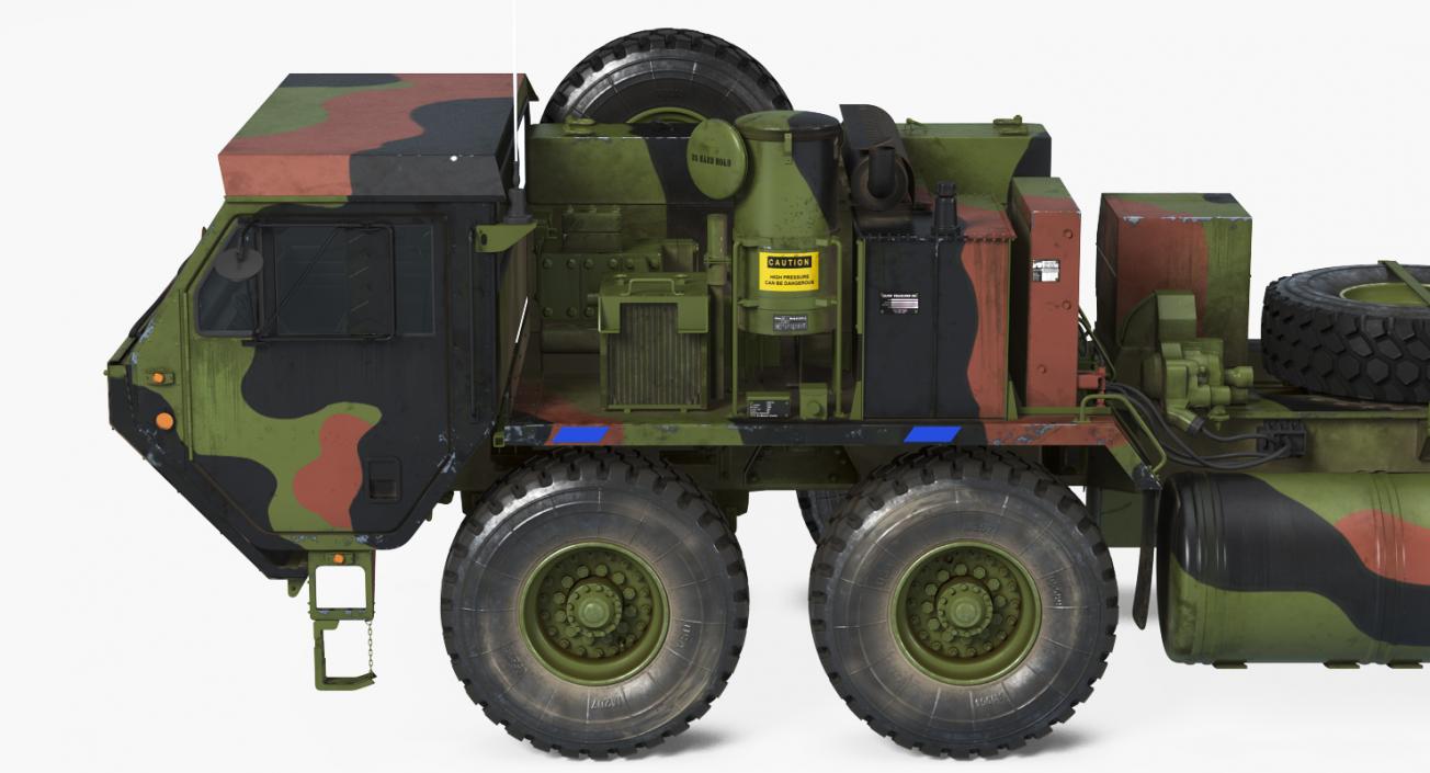 Military Rocket Launcher Vehicles Collection 3D model