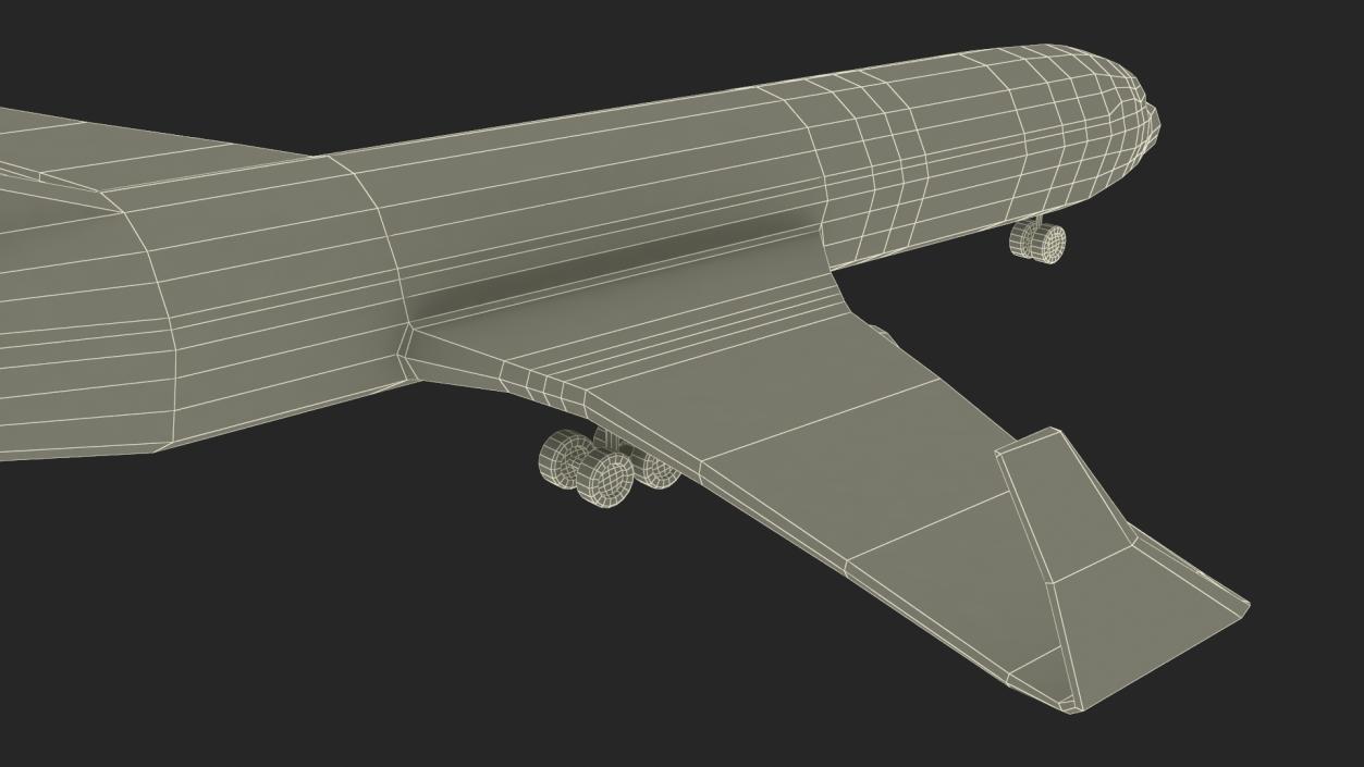 Low Poly Stylized Model Airplane 3D