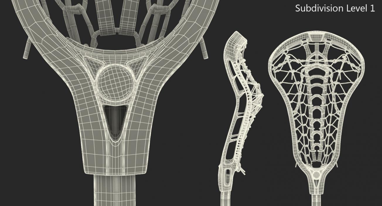 Lacrosse Stick 3D model