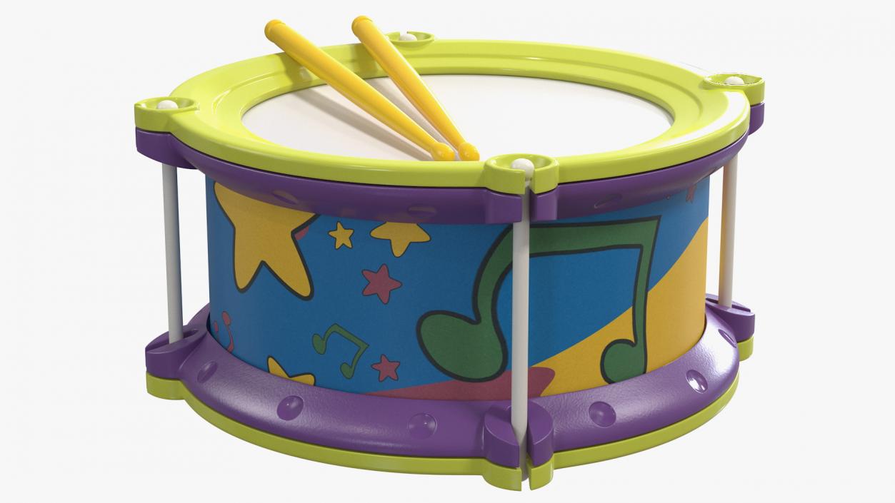 3D Musical Toy Instruments Collection 2