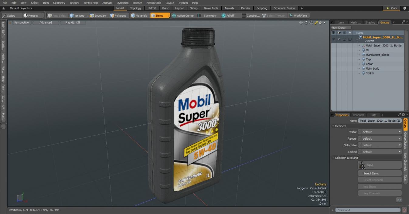 3D Mobil Super 3000 1L Bottle