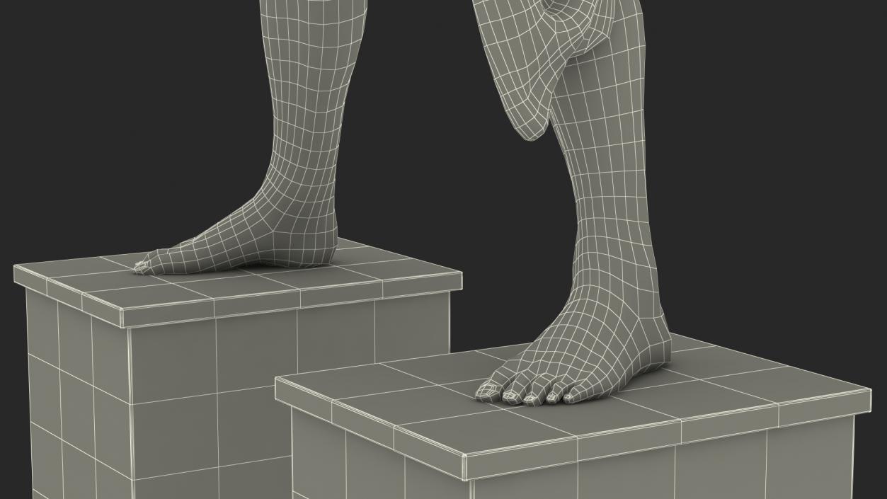 3D Colossus of Rhodes model