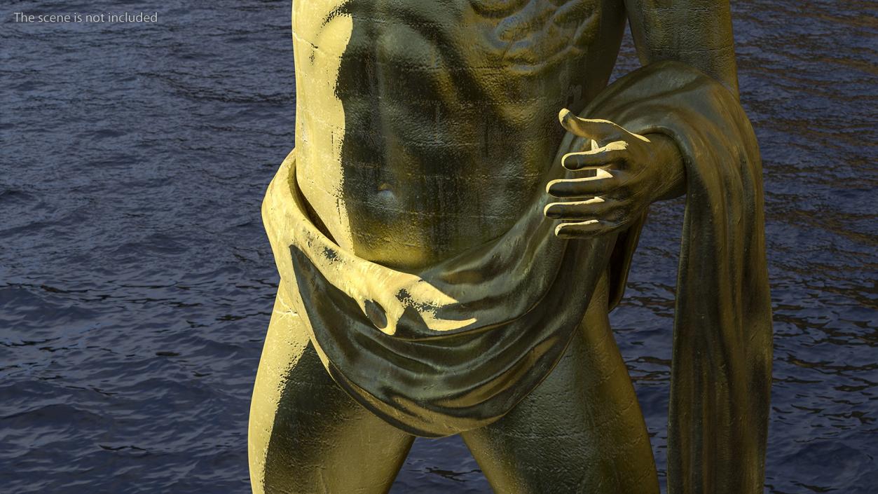 3D Colossus of Rhodes model