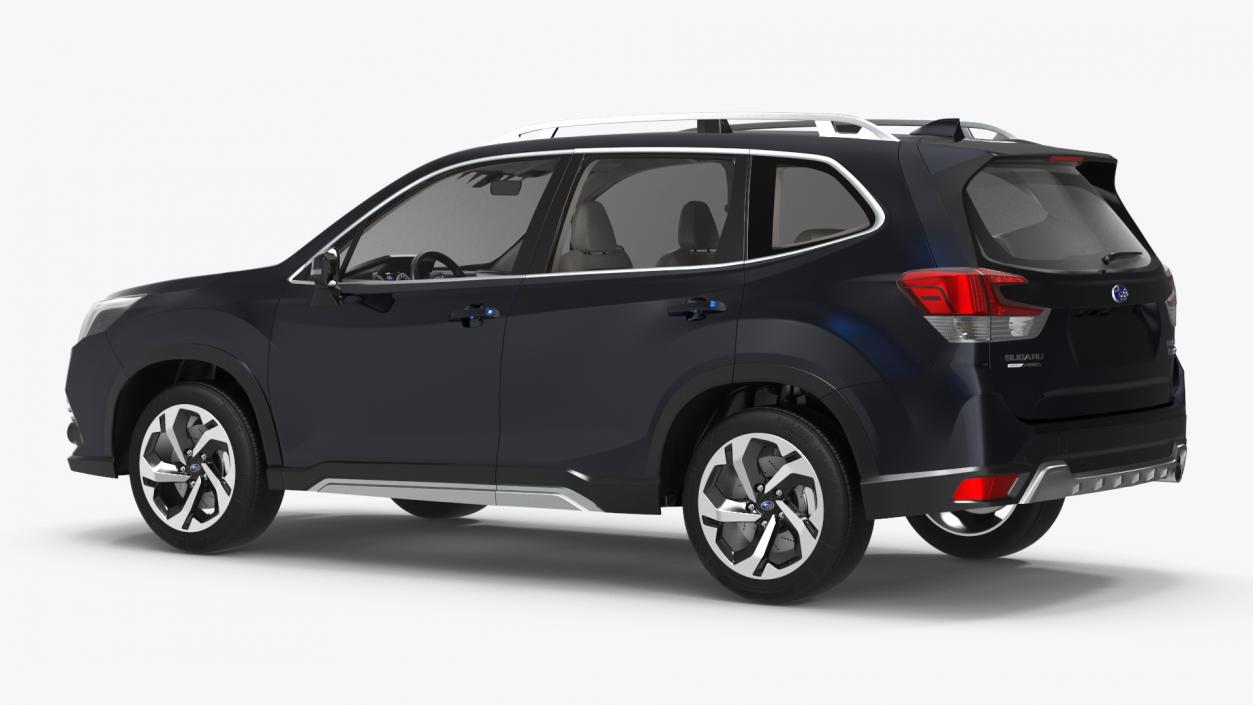 3D Subaru Forester 2022 Black