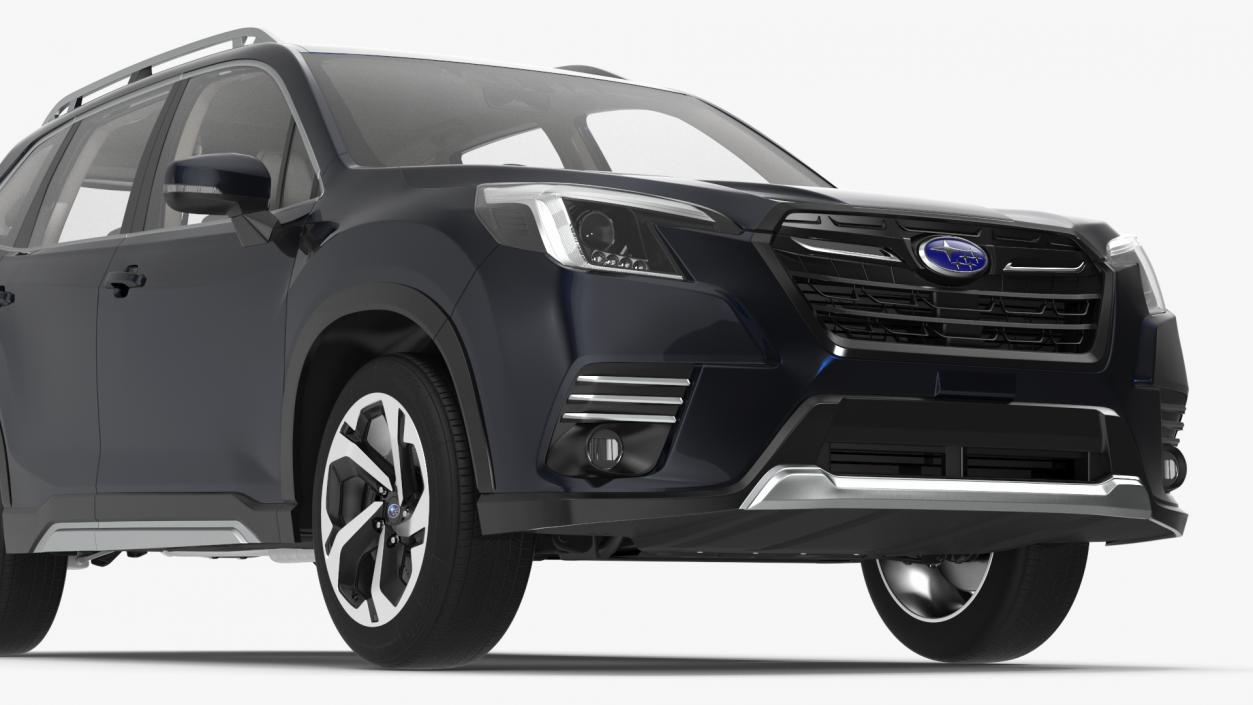 3D Subaru Forester 2022 Black