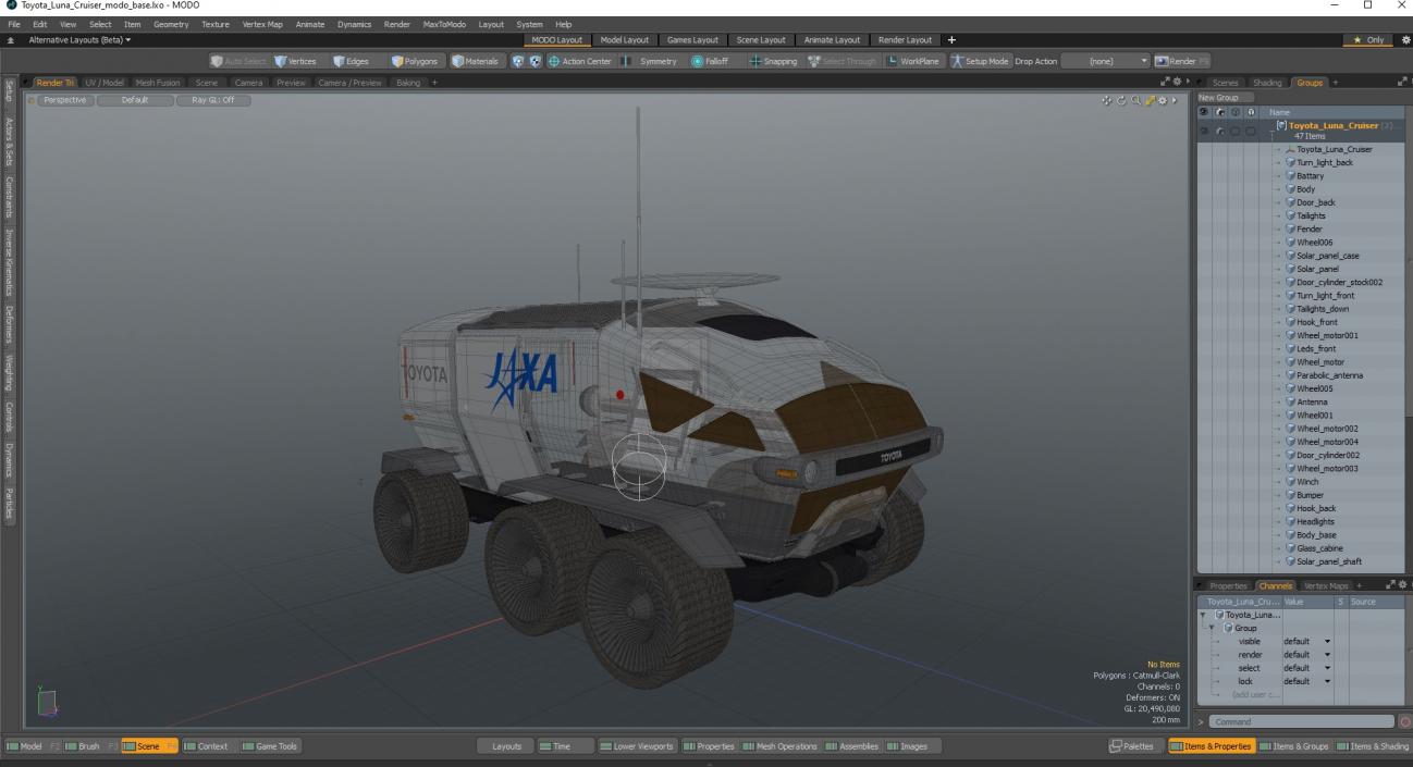 Toyota Luna Cruiser 3D model