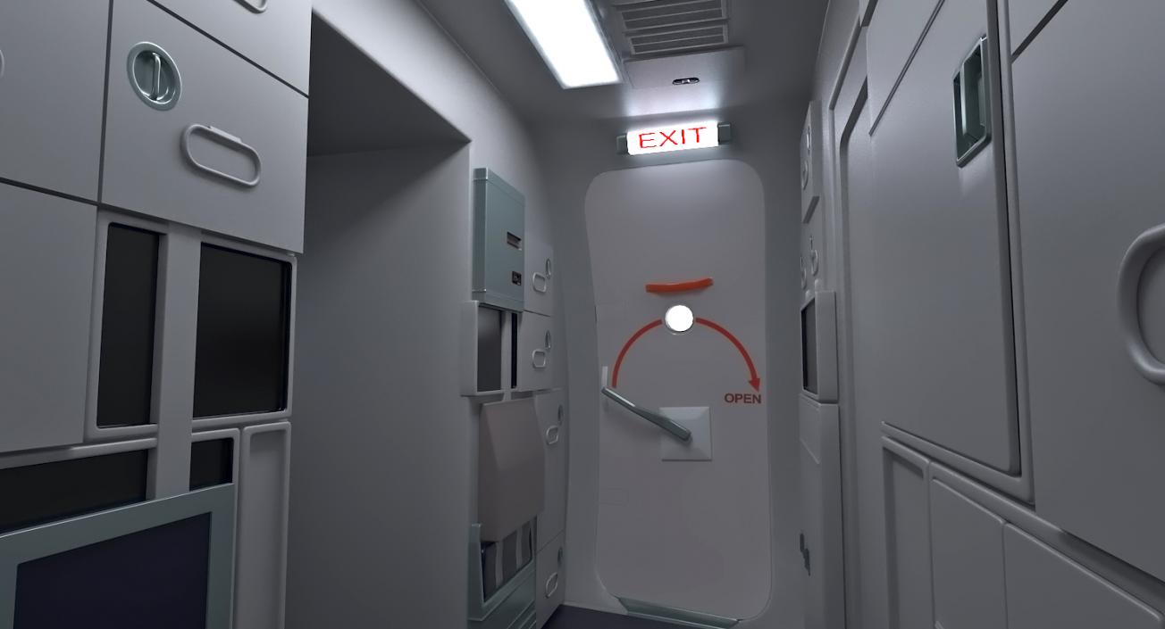 Boeing 737-900 with Interior Southwest Airlines 3D