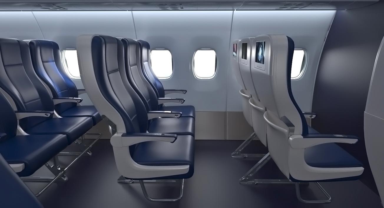 Boeing 737-900 with Interior Southwest Airlines 3D