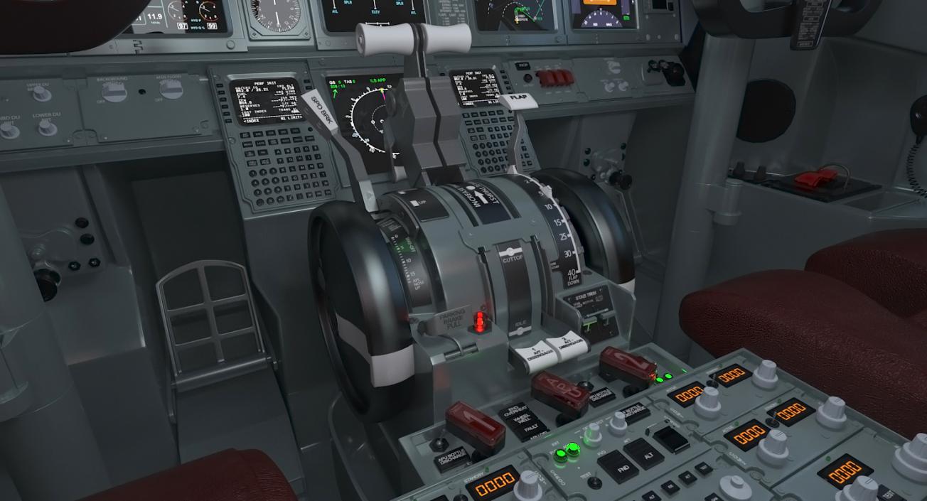 Boeing 737-900 with Interior Southwest Airlines 3D