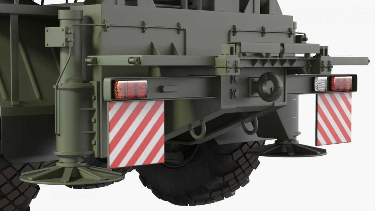 3D model Vityaz S 350E 50R6 Missile Launcher