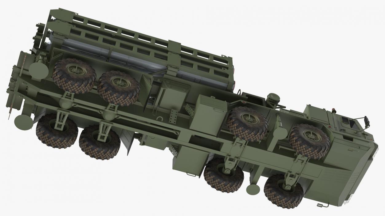 3D model Vityaz S 350E 50R6 Missile Launcher