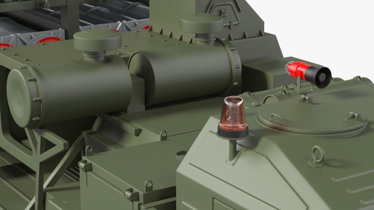 3D model Vityaz S 350E 50R6 Missile Launcher