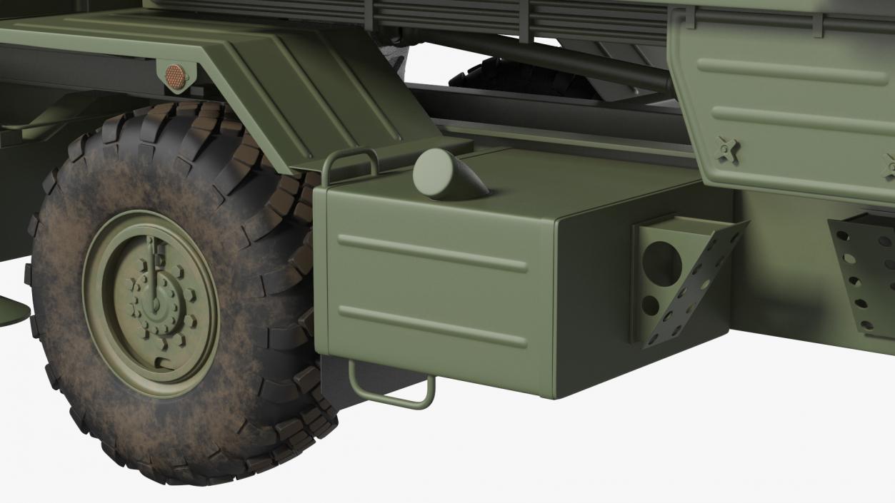 3D model Vityaz S 350E 50R6 Missile Launcher