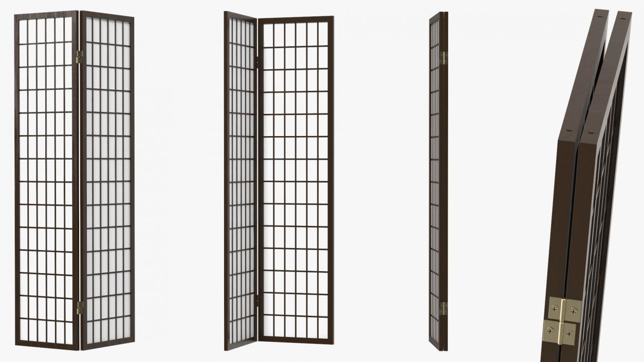 3D model Folding Screen Panel