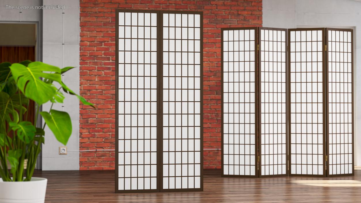 3D model Folding Screen Panel