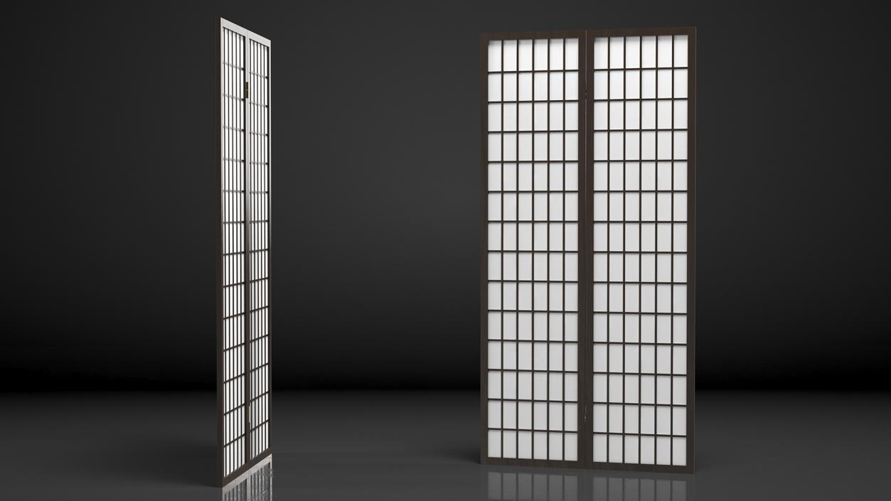 3D model Folding Screen Panel