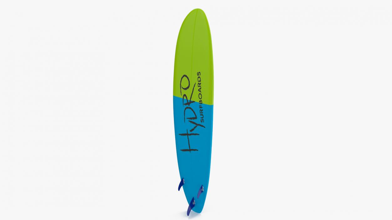 3D Ultimate Longboard Surfboard model