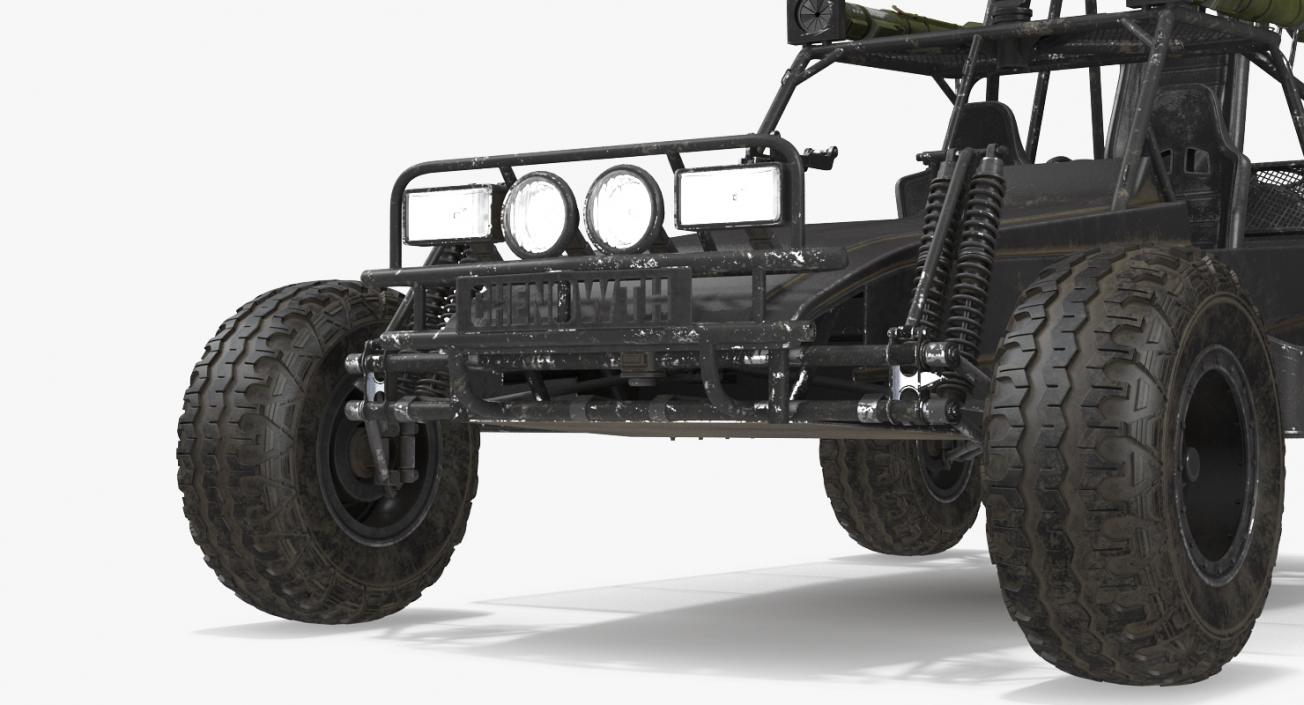 Desert Patrol Vehicle DPV Rigged 3D