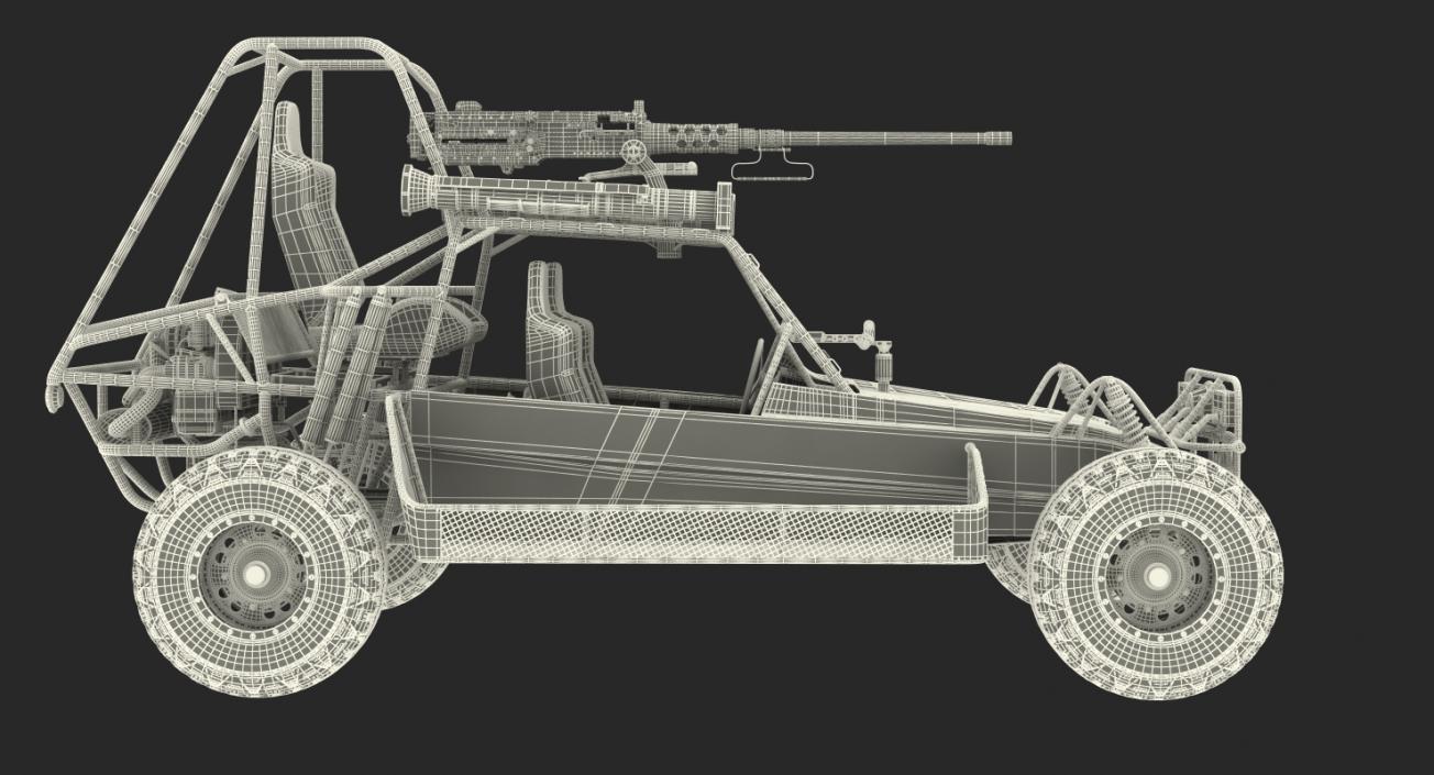 Desert Patrol Vehicle DPV Rigged 3D